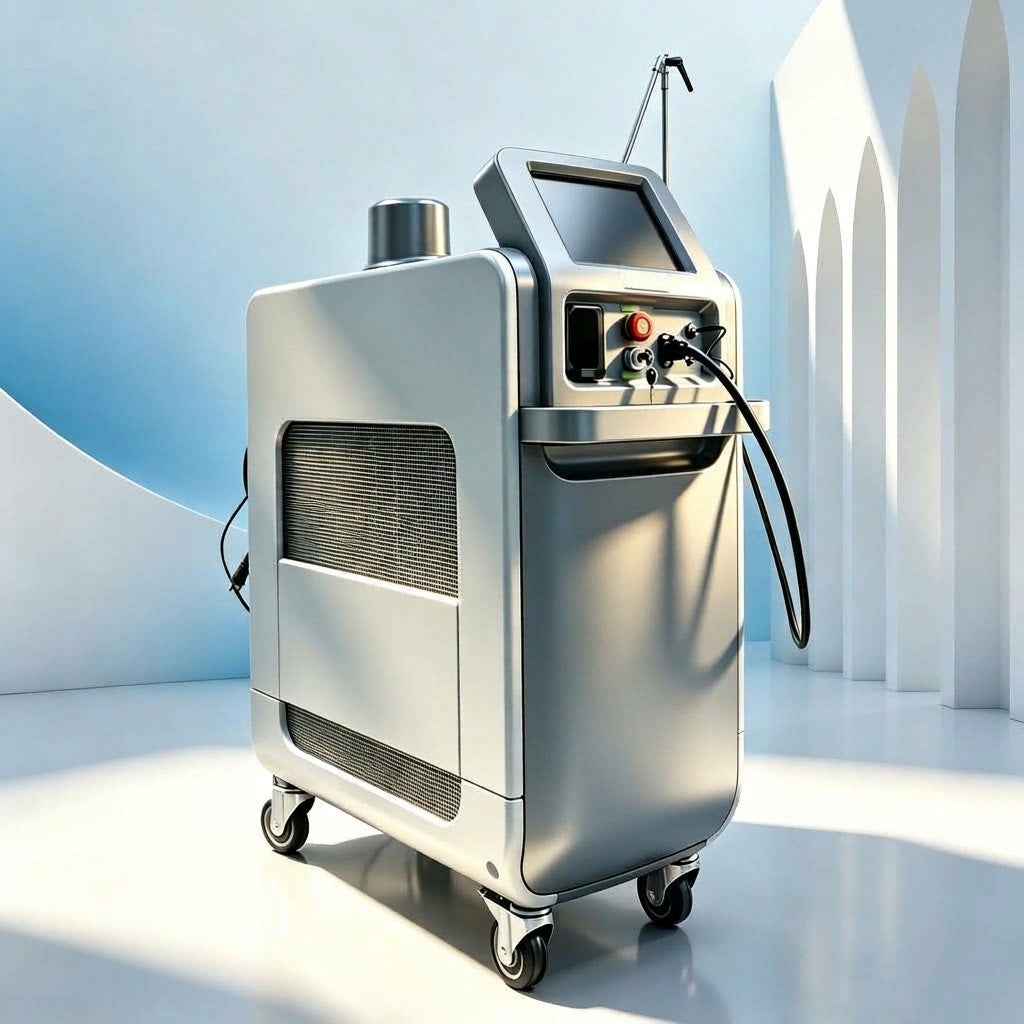 Long Pulse Laser DCD Cooling Hair Removal Professional Salon Equipment