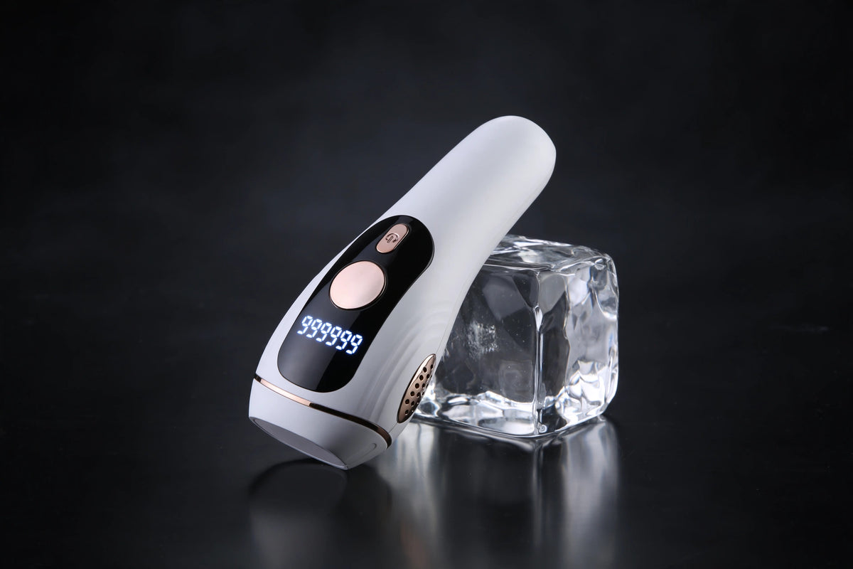 Painless IPL Hair Removal Device with Ice Cooling