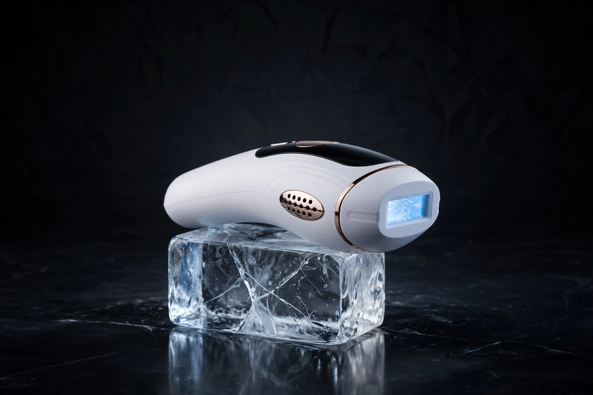 Painless IPL Hair Removal Device with Ice Cooling